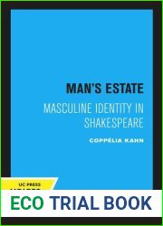 Man|s Estate: Masculine Identity in Shakespeare