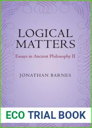 Logical Matters: Essays in Ancient Philosophy II