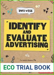 Identify and Evaluate Advertising (Info Wise) by Valerie Bodden (2015-01-01)