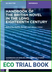 Handbook of the British Novel in the Long Eighteenth Century