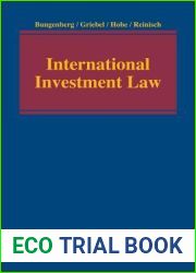 International Investment Law: A Handbook