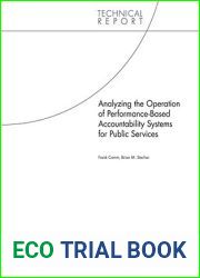 Analyzing the Operation of Performance-Based Accountability Systems for Public Services (Technical Report (Rand Corporation))