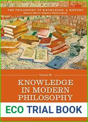 Knowledge in Modern Philosophy