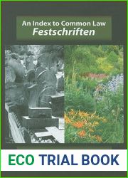 An Index to Common Law Festschriften