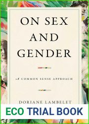 On Sex and Gender: A Commonsense Approach