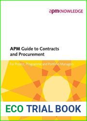 APM Guide to Contracts and Procurement: For Project, Programme and Portfolio Managers