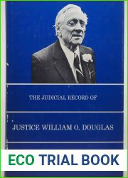 The Judicial Record of Justice William O. Douglas