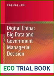 Digital China: Big Data and Government Managerial Decision