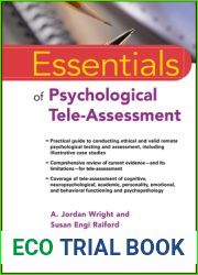 Essentials of Psychological Tele-Assessment