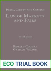 Pease, Chitty and Cousins: Law of Markets and Fairs