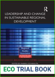 Leadership and Change in Sustainable Regional Development