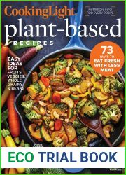Cooking Light Plant-Based Recipes