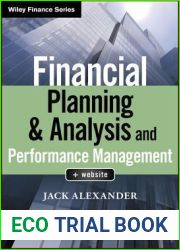 Financial Planning and Analysis and Performance Management (Wiley Finance)