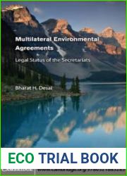 Multilateral Environmental Agreements: Legal Status of the Secretariats