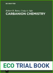 Carbanion Chemistry