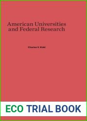 American Universities and Federal Research