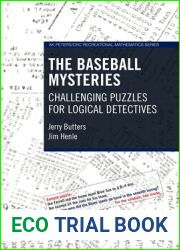 The Baseball Mysteries (AK Peters CRC Recreational Mathematics Series)