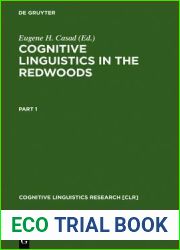 Cognitive Linguistics in the Redwoods: The Expansion of a New Paradigm in Linguistics