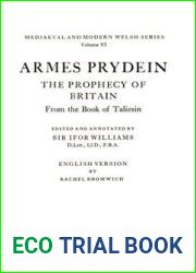 Armes Prydein: The Prophecy of Britain from the Book of Taliesin