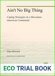 Ain|t no big thing: Coping Strategies in a Hawaiian-American Community