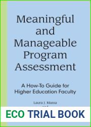 Meaningful and Manageable Program Assessment