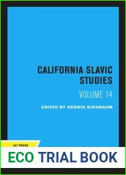 California Slavic Studies, Volume XIV