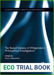 The Textual Genesis of Wittgenstein|s Philosophical Investigations