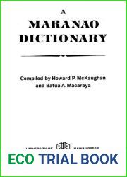 A Maranao Dictionary