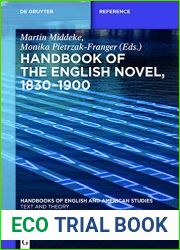 Handbook of the English Novel, 1830-1900 (Handbooks of English and American Studies 9)