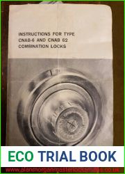 Instructions for Rosengrens Type CNAB-6 and CNAB-62 Combination Locks