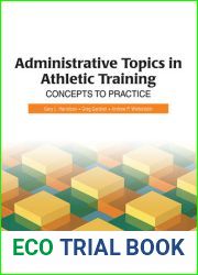 Administrative Topics in Athletic Training: Concepts to Practice