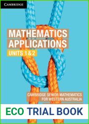 Mathematics Applications Units 1 and 2 for Western Australia