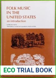 Folk Music in the United States: An Introduction