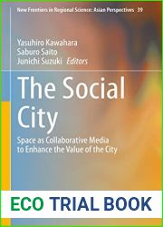 The Social City: Space as Collaborative Media to Enhance the Value of the City (New Frontiers in Regional Science: Asian Perspectives Book 39)