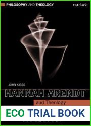 Hannah Arendt and Theology (Philosophy and Theology)
