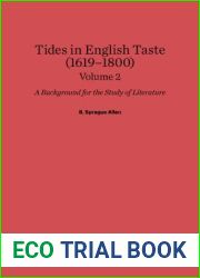 B. Sprague Allen: Tides in English Taste (1619-1800). Volume 2