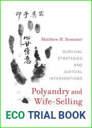 Polyandry and Wife-Selling in Qing Dynasty China