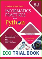 Informatics Practices with Python: Textbook for CBSE Class 11