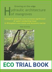 Growing on the Edge: Hydraulic Architecture of Mangroves: Ecological Plasticity and Functional Significance of Water Conducting Tissue in Rhizophora mucronata and Avicennia marina