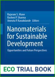 Nanomaterials for Sustainable Development: Opportunities and Future Perspectives