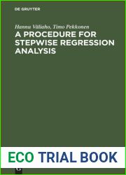 A procedure for stepwise regression analysis: (with a program in FORTRAN V)