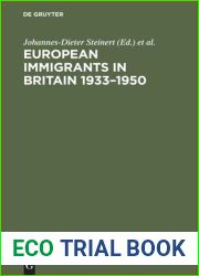 European Immigrants in Britain 1933-1950