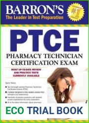 Barron|s PTCE Pharmacy Technician Certification Exam with Online Test