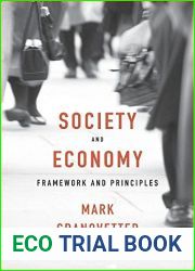 Society and Economy: Framework and Principles