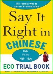 Say it right in chinese