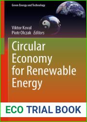 Circular Economy for Renewable Energy (Green Energy and Technology)