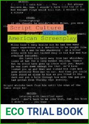 Script Culture and the American Screenplay