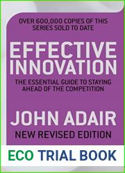 Effective Innovation REVISED EDITION by John Adair (2015-10-22)