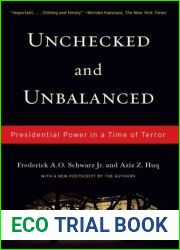 Unchecked and Unbalanced