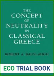 The Concept of Neutrality in Classical Greece